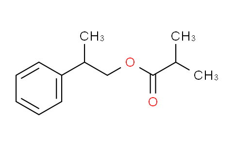 CAS No. 65813-53-8, 2-Methylpropanoic acid 2-phenylpropyl ester