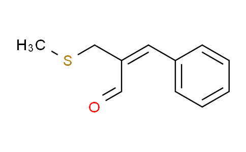 CAS No. 65887-08-3, 2-(Methylthiomethyl)-3-phenylpropenal