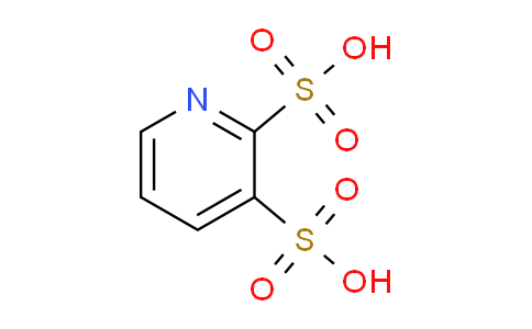 CAS No. 6602-53-5, pyridine-2,3-disulfonic acid