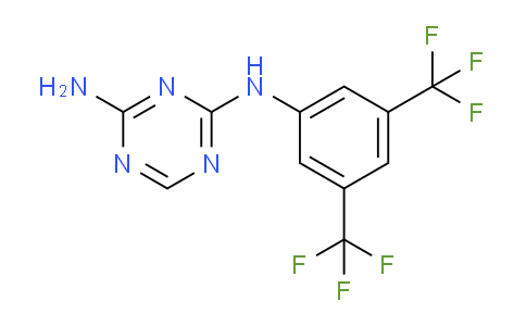 CAS No. 66088-50-4, N2-(3,5-Bis(trifluoromethyl)phenyl)-1,3,5-triazine-2,4-diamine