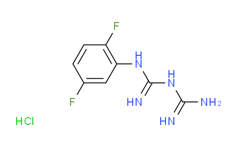 CAS No. 66088-53-7, 1-(2,5-DIfluorophenyl)biguanide hydrochloride