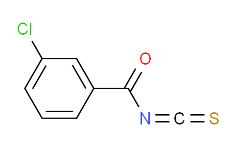 CAS No. 66090-36-6, (3-chlorophenyl)-isothiocyanatomethanone