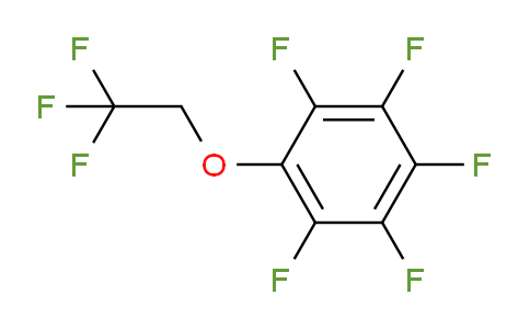 CAS No. 6669-03-0, 1,2,3,4,5-pentafluoro-6-(2,2,2-trifluoroethoxy)benzene