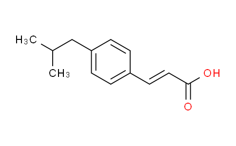 CAS No. 66734-95-0, 3-(4-Isobutylphenyl)acrylic acid