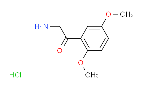 CAS No. 671224-08-1, 2-Amino-1-(2,5-Dimethoxyphenyl)ethanone hydrochloride