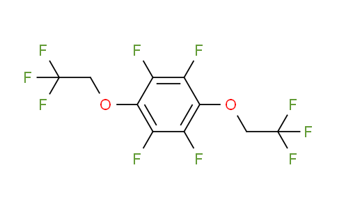 CAS No. 6715-31-7, 1,2,4,5-Tetrafluoro-3,6-bis(2,2,2-trifluoroethoxy)benzene