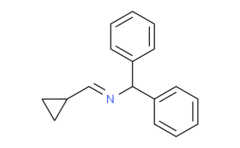 CAS No. 671781-40-1, 1-cyclopropyl-N-(diphenylmethyl)methanimine