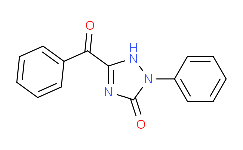 CAS No. 67266-66-4, 5-Benzoyl-1,2-dihydro-2-phenyl-3H-1,2,4-triazol-3-one