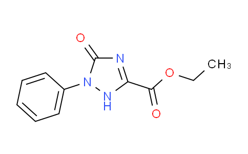 CAS No. 67267-08-7, Ethyl 5-oxo-1-phenyl-2,5-dihydro-1H-1,2,4-triazole-3-carboxylate