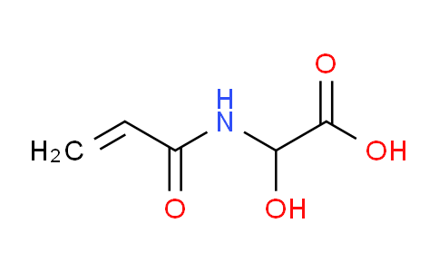 CAS No. 6737-24-2, 2-Acrylamido-2-hydroxyacetic acid