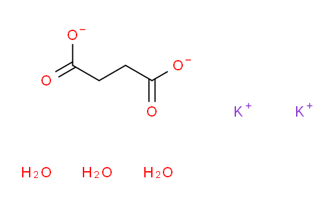 CAS No. 676-47-1, Potassium succinate trihydrate