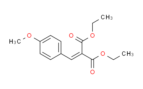 CAS No. 6768-23-6, Diethyl 2-(4-methoxybenzylidene)malonate