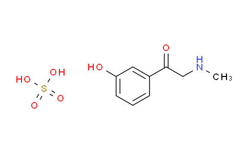 CAS No. 679394-62-8, 1-(3-Hydroxyphenyl)-2-(methylamino)ethanone sulfate