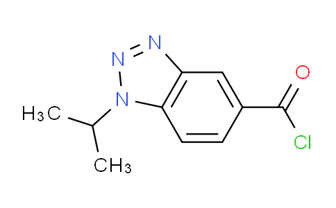 CAS No. 679806-67-8, 1-propan-2-yl-5-benzotriazolecarbonyl chloride