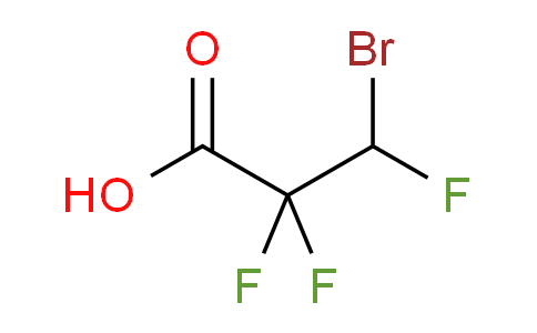 CAS No. 679-95-8, 3-bromo-2,2,3-trifluoropropanoic acid