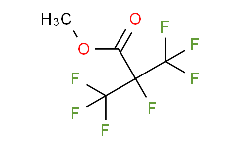 CAS No. 680-05-7, 2,3,3,3-tetrafluoro-2-(trifluoromethyl)propanoic acid methyl ester