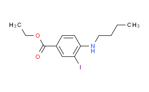 CAS No. 681259-72-3, 4-(butylamino)-3-iodobenzoic acid ethyl ester