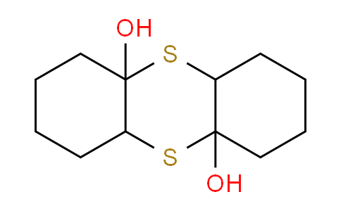CAS No. 68134-79-2, 1,2,3,4,5a,6,7,8,9,10a-decahydrothianthrene-4a,9a-diol