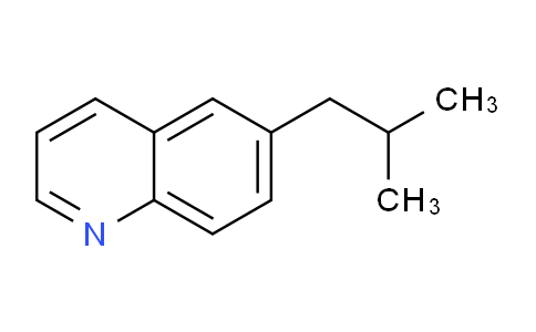 CAS No. 68141-26-4, 6-(2-methylpropyl)quinoline