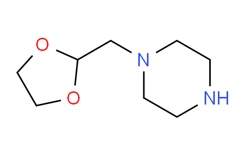 CAS No. 682802-92-2, 1-(1,3-dioxolan-2-ylmethyl)piperazine