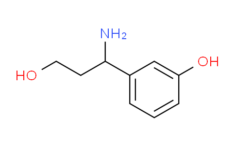 CAS No. 683220-64-6, 3-(1-Amino-3-hydroxypropyl)phenol