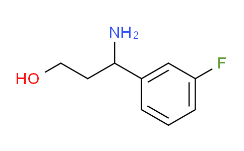 CAS No. 683221-07-0, 3-Amino-3-(3-fluorophenyl)propan-1-ol