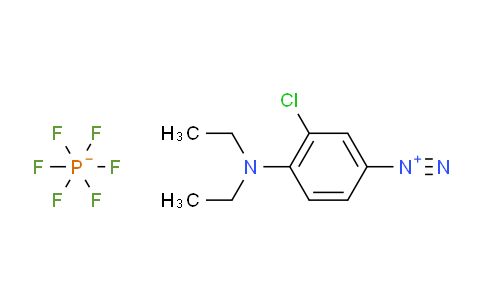 CAS No. 68413-88-7, 3-chloro-4-(diethylamino)benzenediazonium hexafluorophosphate