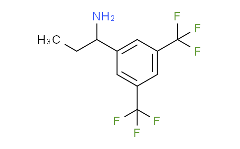 CAS No. 685503-45-1, (RS)-1-[3,5-Bis(trifluoromethyl)phenyl]propylamine