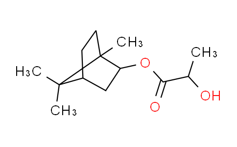 CAS No. 685-63-2, 2-hydroxypropanoic acid (4,7,7-trimethyl-3-bicyclo[2.2.1]heptanyl) ester
