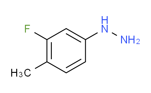 CAS No. 687971-90-0, (3-Fluoro-4-methylphenyl)hydrazine