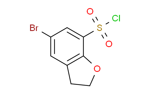 CAS No. 690632-00-9, 5-Bromo-2,3-dihydrobenzofuran-7-sulfonyl chloride