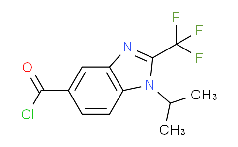 CAS No. 690632-69-0, 1-Isopropyl-2-(trifluoromethyl)-1H-benzimidazole-5-carbonyl chloride