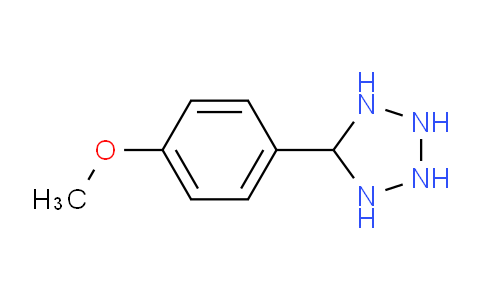CAS No. 6926-51-8, 5-(4-methoxyphenyl)tetrazolidine