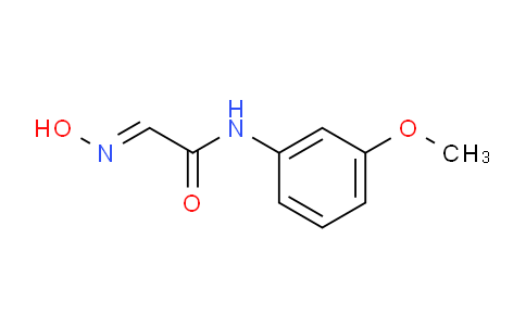 CAS No. 6966-87-6, (2E)-2-hydroxyimino-N-(3-methoxyphenyl)acetamide