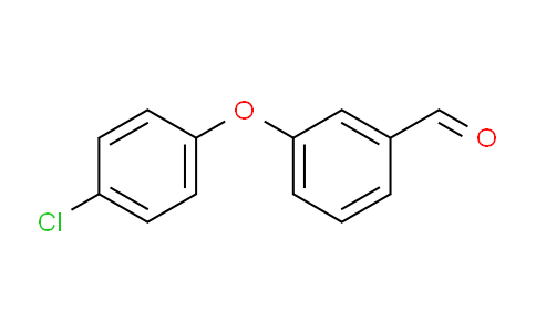 CAS No. 69770-20-3, 3-(4-chlorophenoxy)benzaldehyde