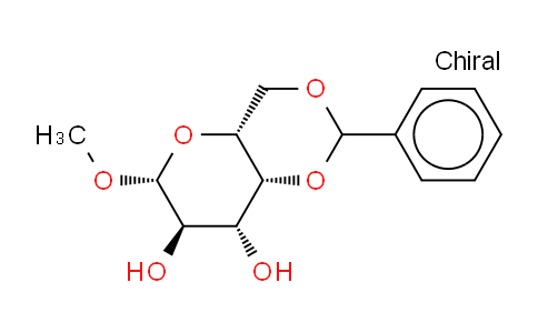 CAS No. 6988-39-2, Methyl-4,6-O-benzylidene-beta-D-galactopyranoside