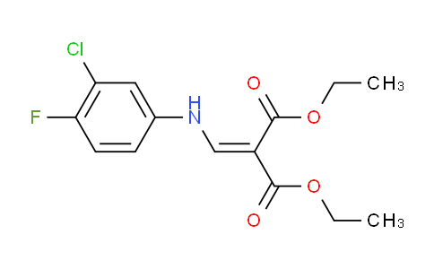 CAS No. 70032-30-3, Diethyl [[(3-chloro-4-fluorophenyl)amino]methylene]malonate
