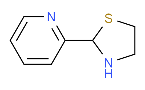 CAS No. 700-94-7, 2-(2-pyridinyl)thiazolidine