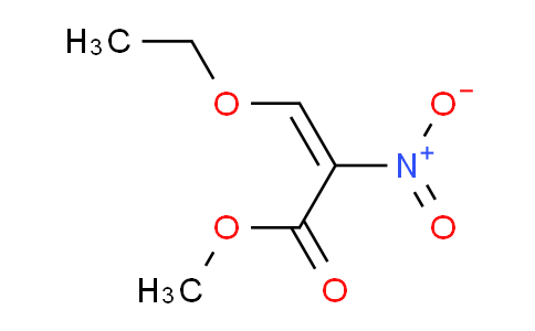 CAS No. 70290-55-0, (E)-Methyl 3-ethoxy-2-nitroacrylate