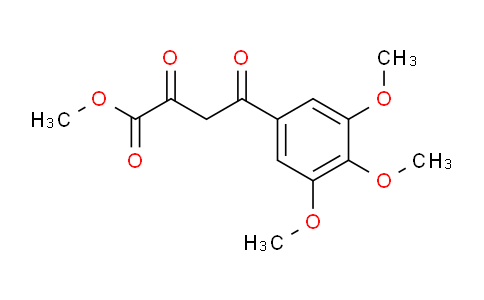 CAS No. 70311-74-9, Methyl 2,4-dioxo-4-(3,4,5-trimethoxyphenyl)butanoate