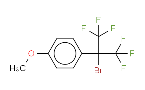 CAS No. 70430-22-7, 2-Bromo-1,1,1,3,3,3-hexafluoro-2-(methoxyphenyl)propane