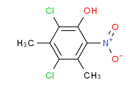 CAS No. 70444-49-4, 2,4-Dichloro-3,5-dimethyl-6-nitrophenol