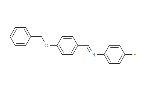 CAS No. 70627-52-0, N-(4-(Benzyloxy)benzylidene)-4-fluoroaniline