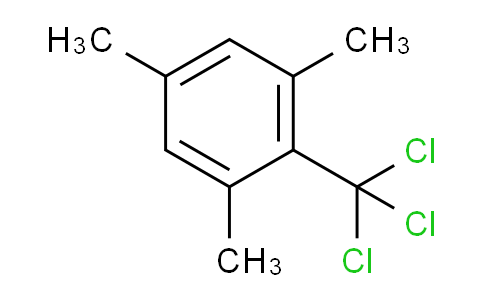 CAS No. 707-74-4, 1,3,5-trimethyl-2-(trichloromethyl)benzene
