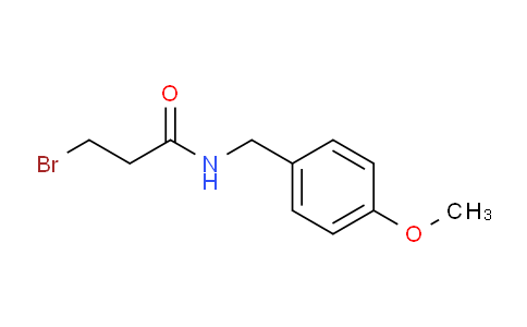 CAS No. 70875-41-1, 3-bromo-N-[(4-methoxyphenyl)methyl]propanamide