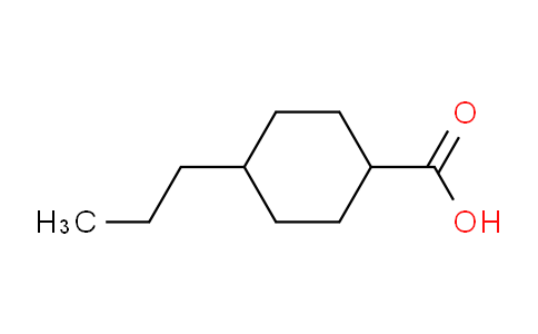 CAS No. 70928-91-5, 4-propyl-1-cyclohexanecarboxylic acid