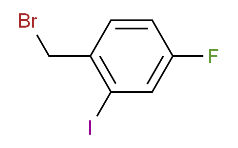 CAS No. 70931-59-8, 1-(Bromomethyl)-4-fluoro-2-iodobenzene