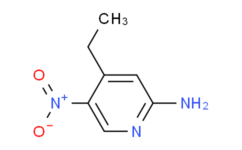 CAS No. 70936-17-3, 4-ethyl-5-nitro-2-pyridinamine
