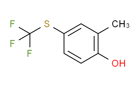 CAS No. 709-96-6, 2-methyl-4-(trifluoromethylthio)phenol