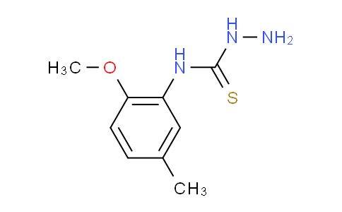CAS No. 71058-34-9, N-(2-Methoxy-5-methylphenyl)hydrazinecarbothioamide
